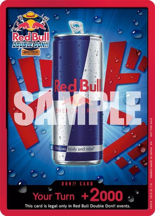 DON!! Card (Red Bull Double Don!!)