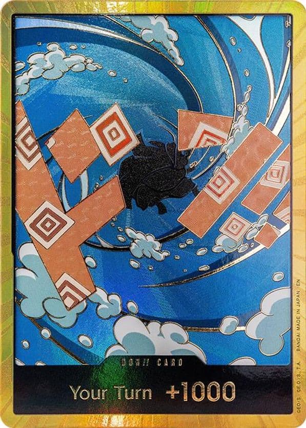 DON!! Card (Jinbe) (Gold)