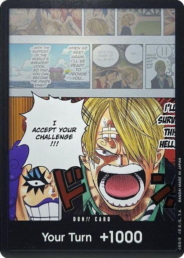 DON!! Card (Ivankov & Sanji) (Double Pack Set Vol. 3)
