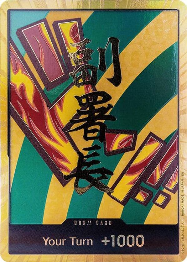 DON!! Card (Hannyabal) (Gold)