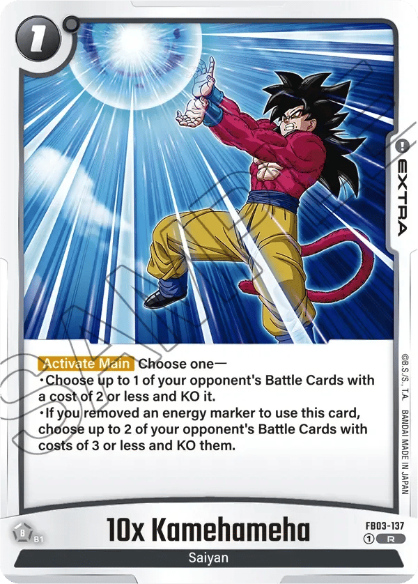 10x Kamehameha