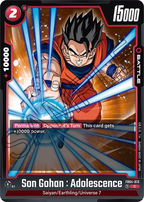 Son Gohan : Adolescence