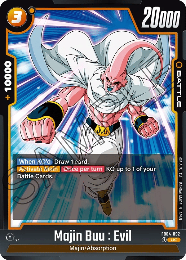 Majin Buu : Evil