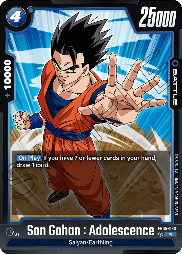 Son Gohan : Adolescence