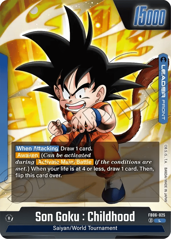 Son Goku : Childhood