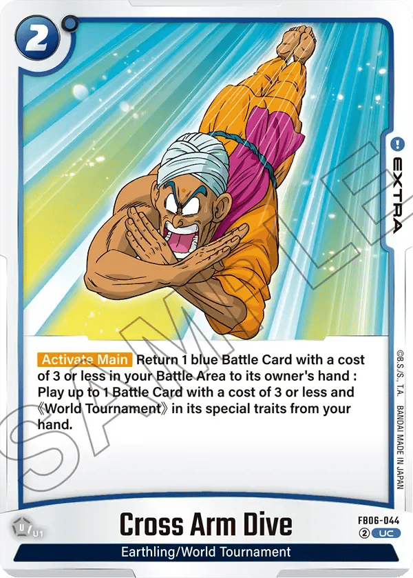Cross Arm Dive