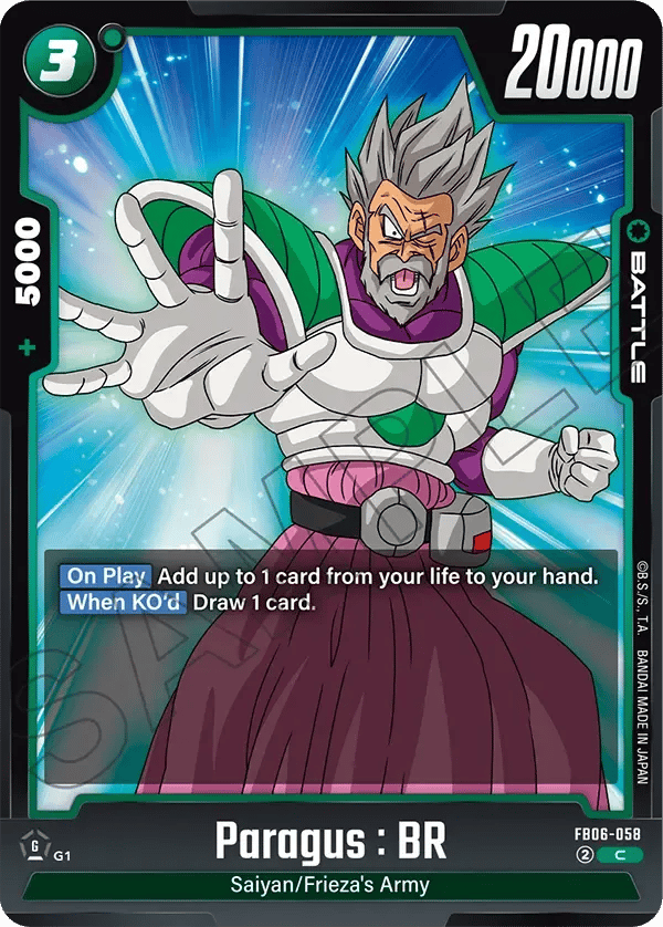 Paragus : BR