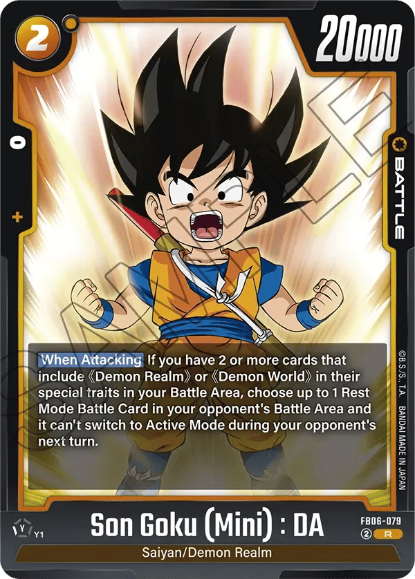 Son Goku (Mini) : DA
