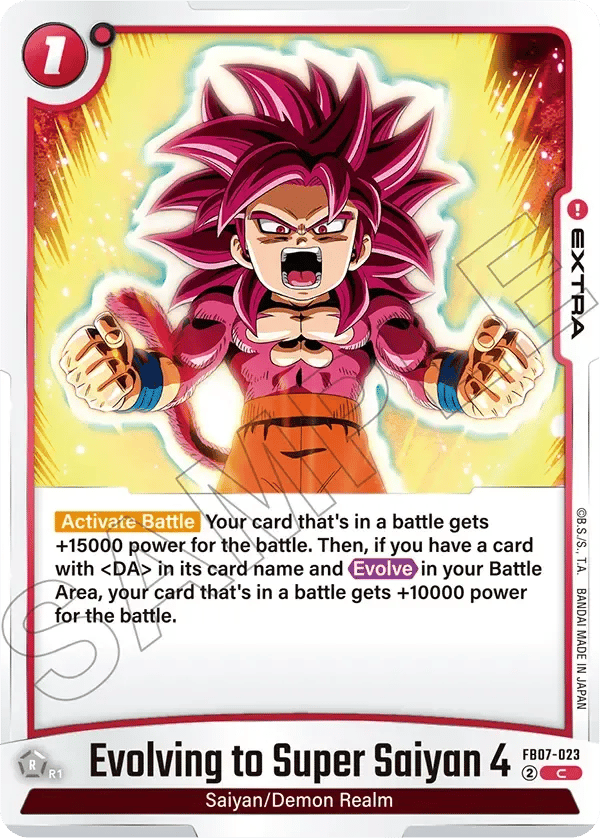 Evolving to Super Saiyan 4