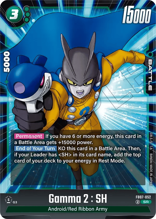 Gamma 2 : SH