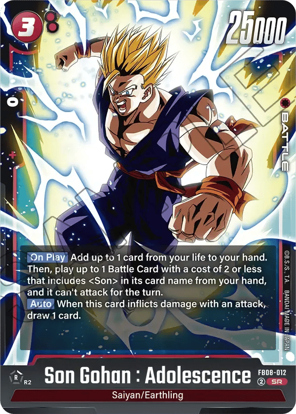 Son Gohan : Adolescence