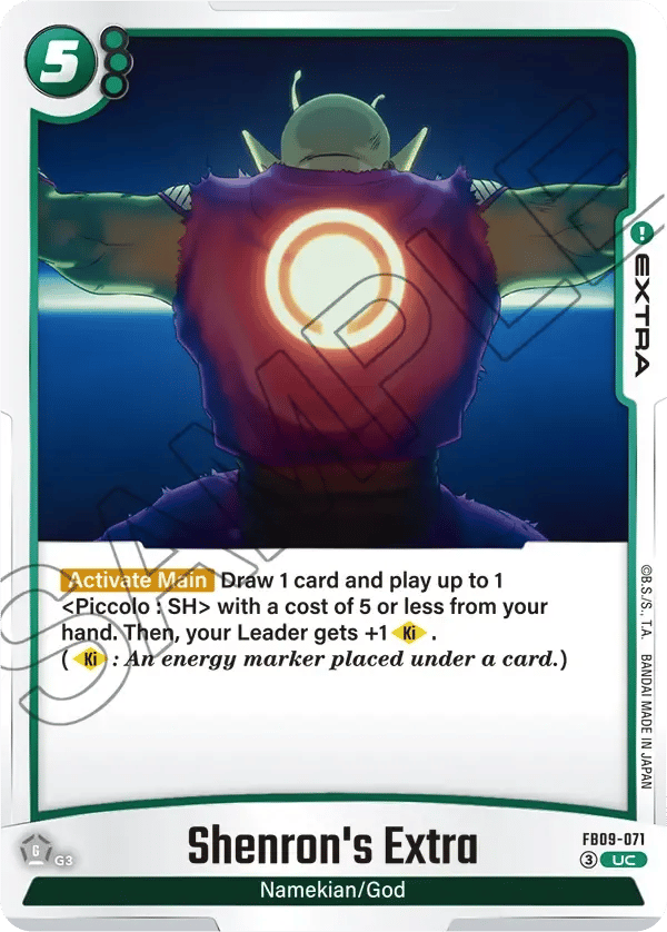 Shenron's Extra
