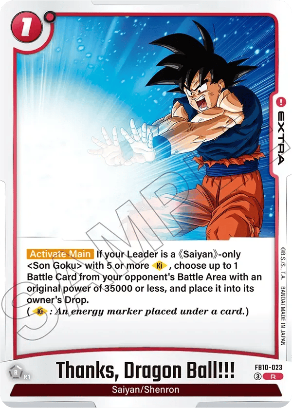 Thanks, Dragon Ball!!!