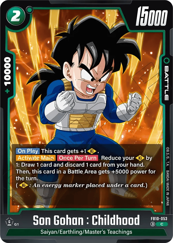 Son Gohan : Childhood
