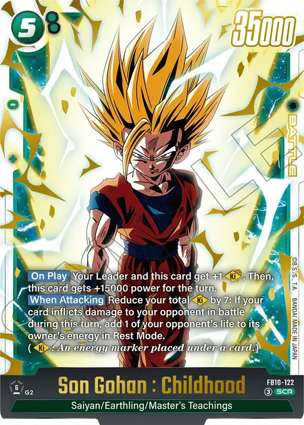 Son Gohan : Childhood