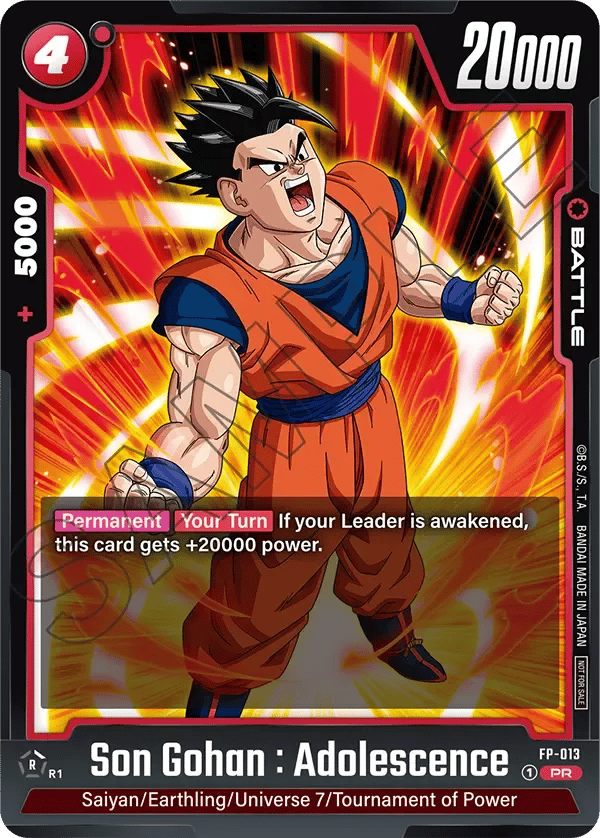 Son Gohan : Adolescence
