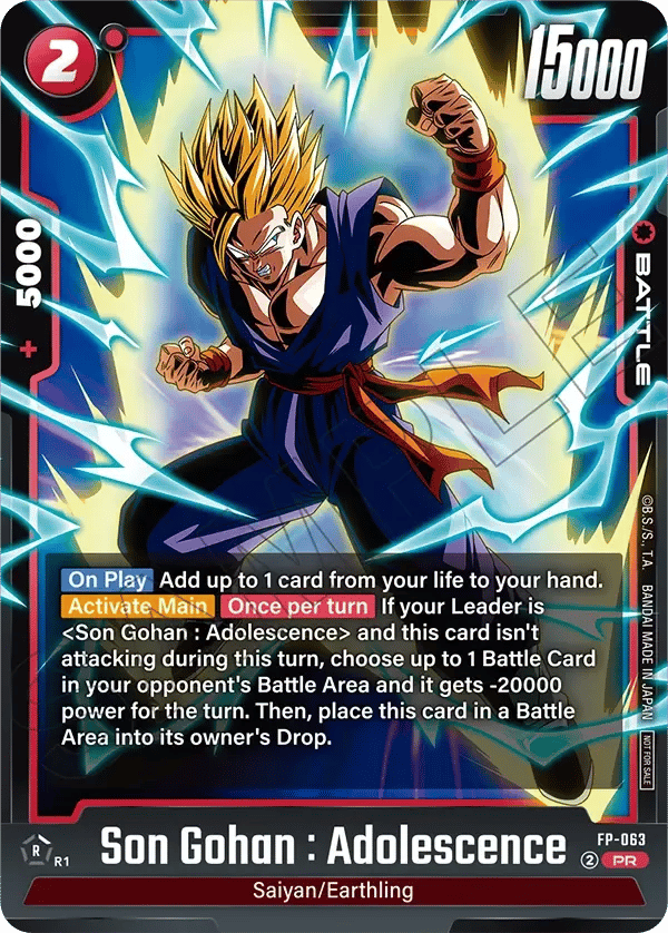 Son Gohan : Adolescence
