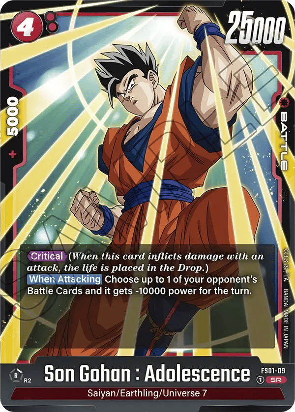 Son Gohan : Adolescence