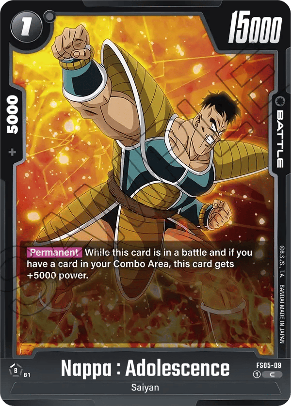 Nappa : Adolescence