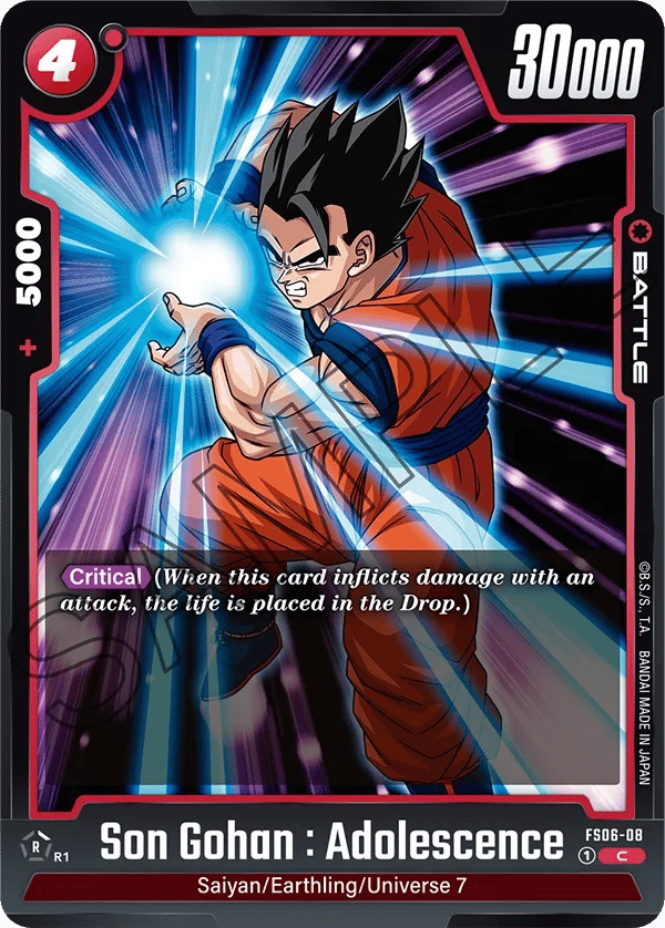 Son Gohan : Adolescence