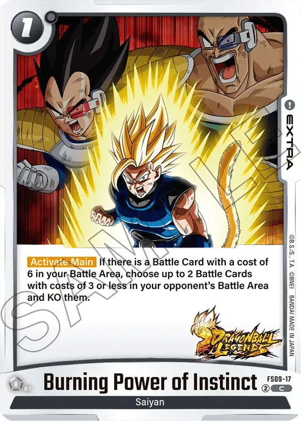 Burning Power of Instinct