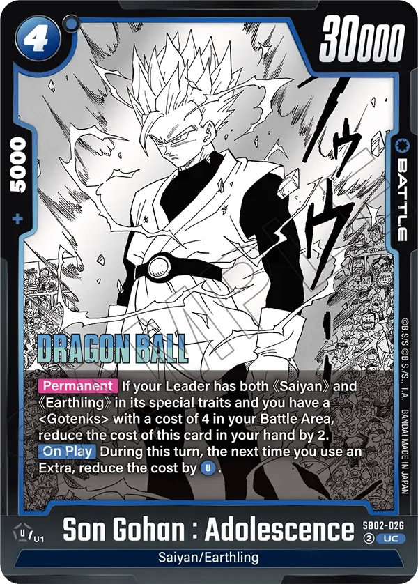 Son Gohan : Adolescence