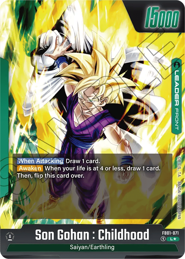 Son Gohan : Childhood