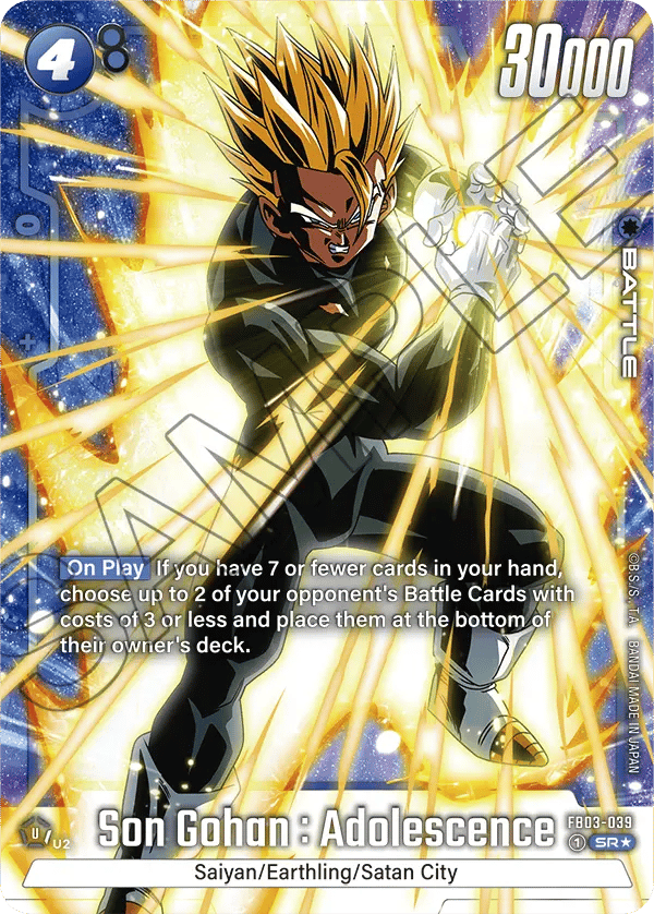Son Gohan : Adolescence