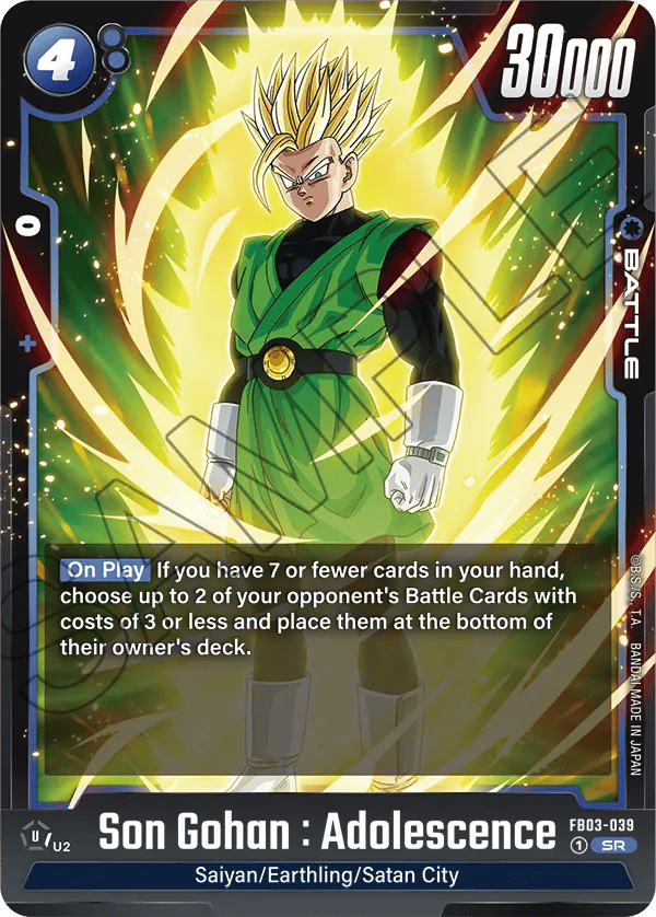Son Gohan : Adolescence