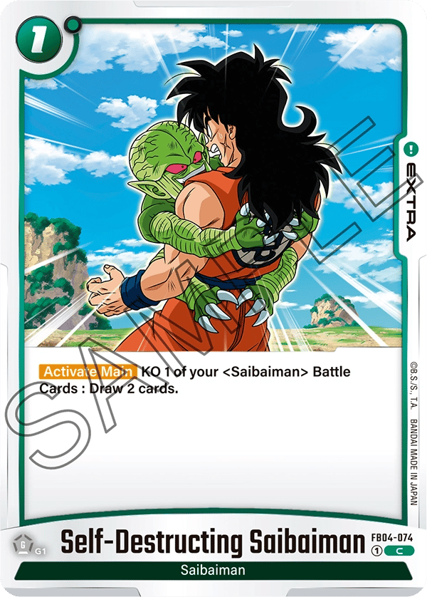 Self-Destructing Saibaiman