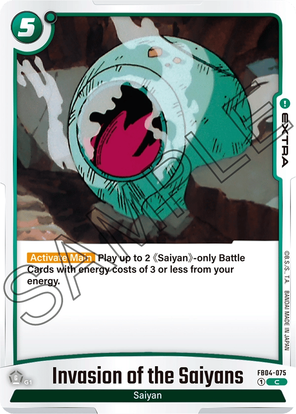 Invasion of the Saiyans