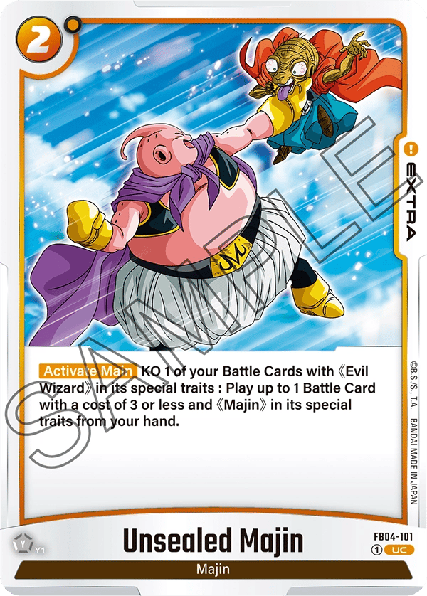 Unsealed Majin