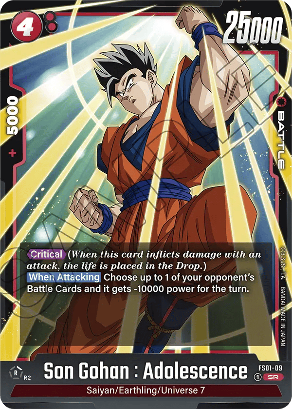 Son Gohan : Adolescence