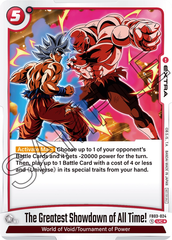 The Greatest Showdown of All Time!