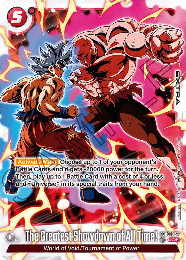 The Greatest Showdown of All Time!
