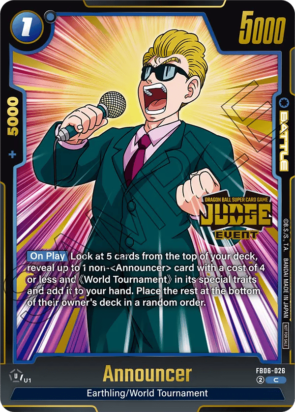 Announcer