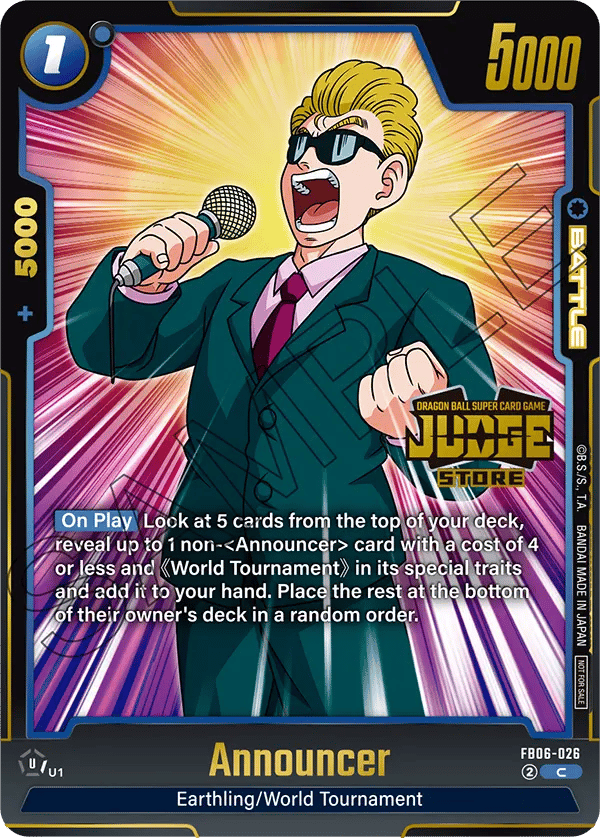 Announcer