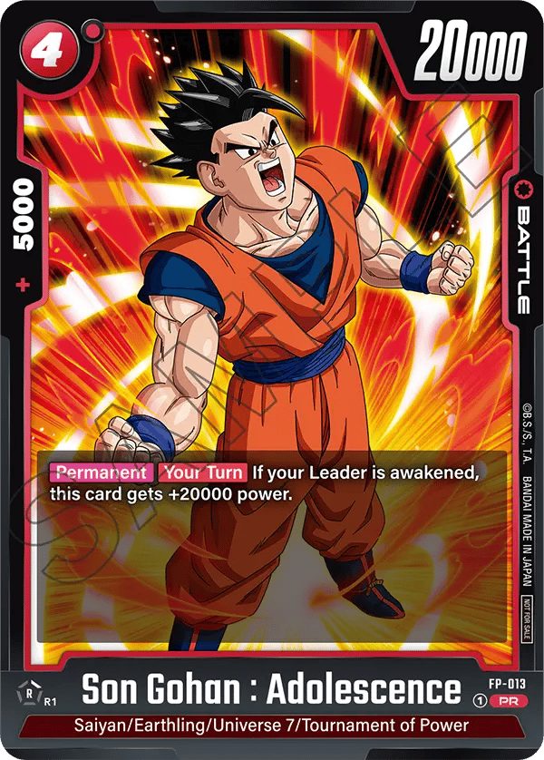 Son Gohan : Adolescence