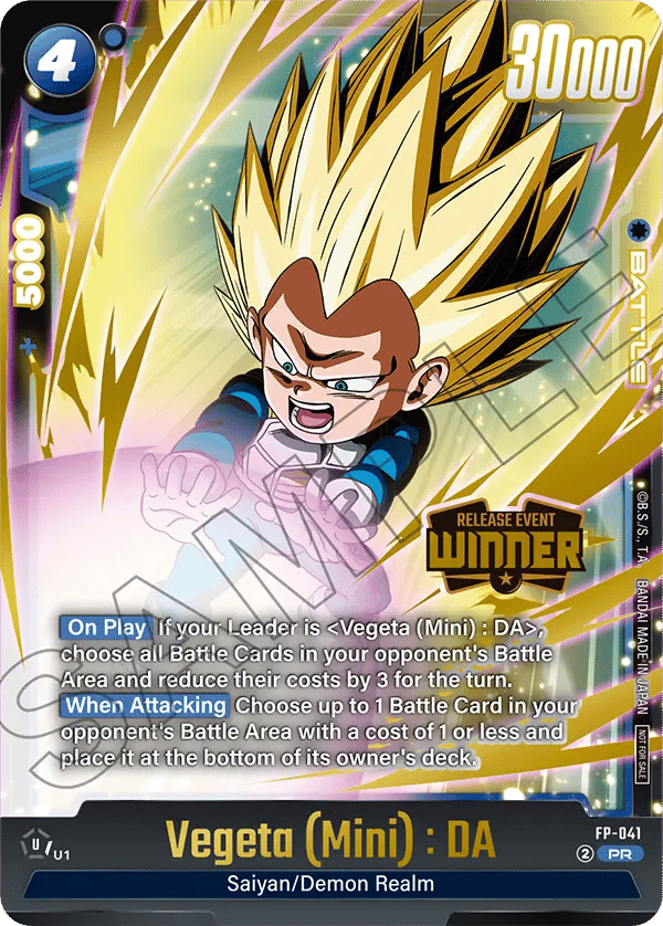 Vegeta (Mini) : DA