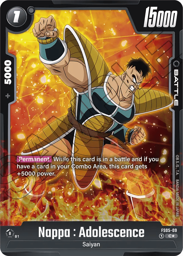 Nappa : Adolescence