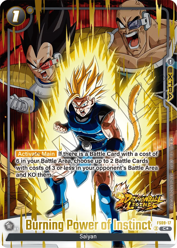 Burning Power of Instinct