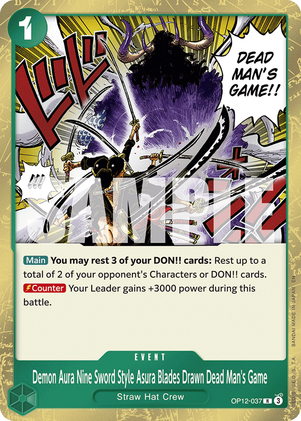 Demon Aura Nine Sword Style Asura Blades Drawn Dead Man's Game