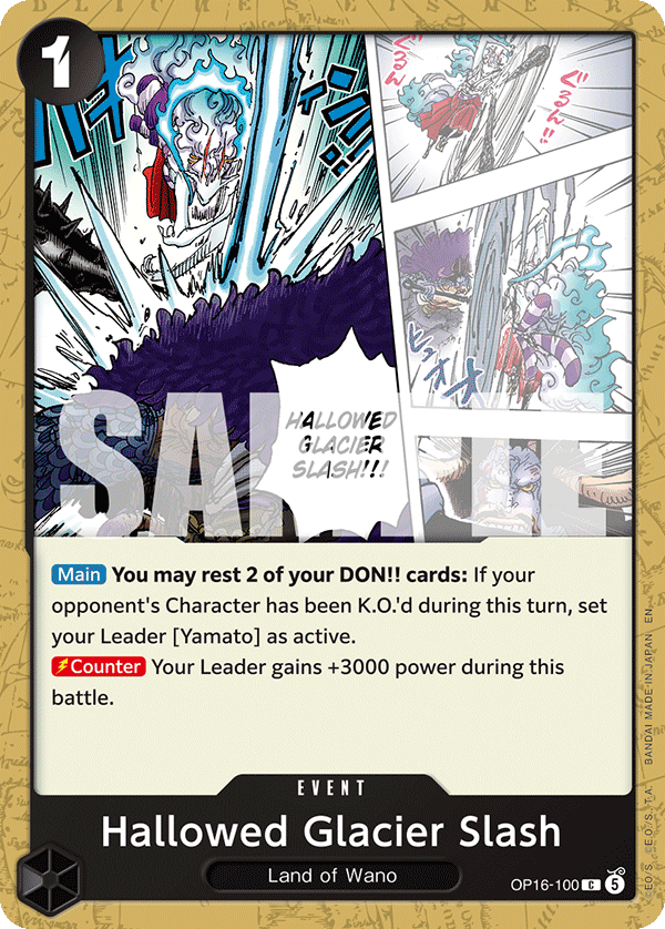 Hallowed Glacier Slash