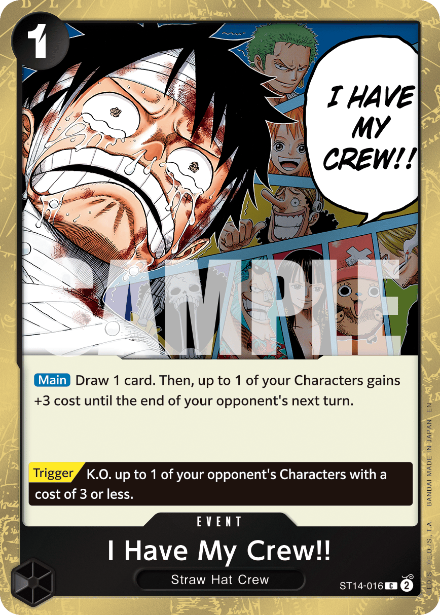 I Have My Crew!!