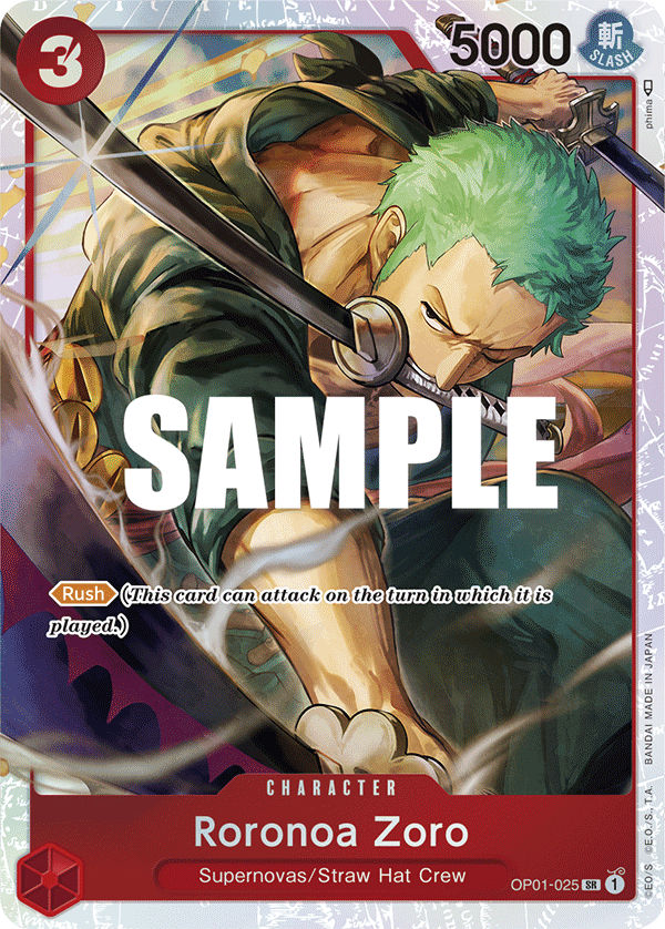 Roronoa Zoro (Manga Alternate Art)