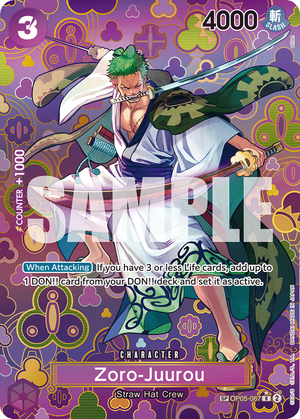 Zoro-Juurou (Special Card)